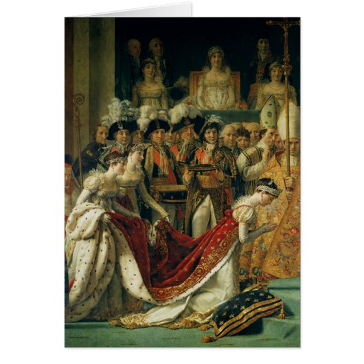 The Consecration of the Emperor Napoleon Cards (Front)