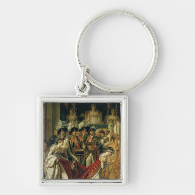 The Consecration of the Emperor Napoleon Keychain (Front)