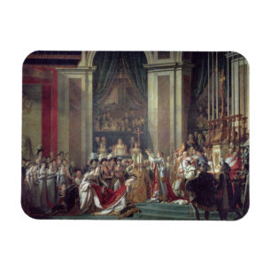 The Consecration of the Emperor Napoleon Magnet