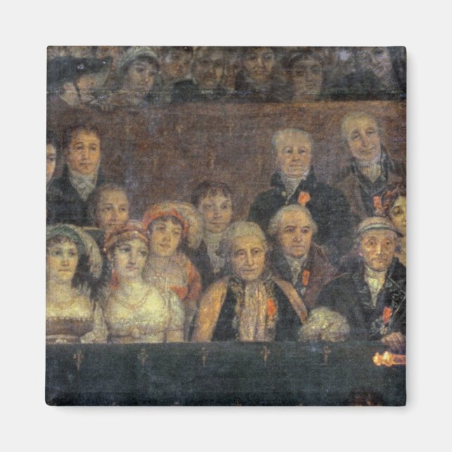 The Consecration of the Emperor Napoleon Magnet (Front)