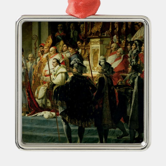 The Consecration of the Emperor Napoleon Metal Ornament (Front)
