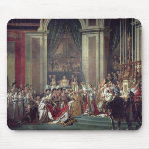 The Consecration of the Emperor Napoleon Mouse Pad