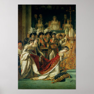 The Consecration of the Emperor Napoleon Poster