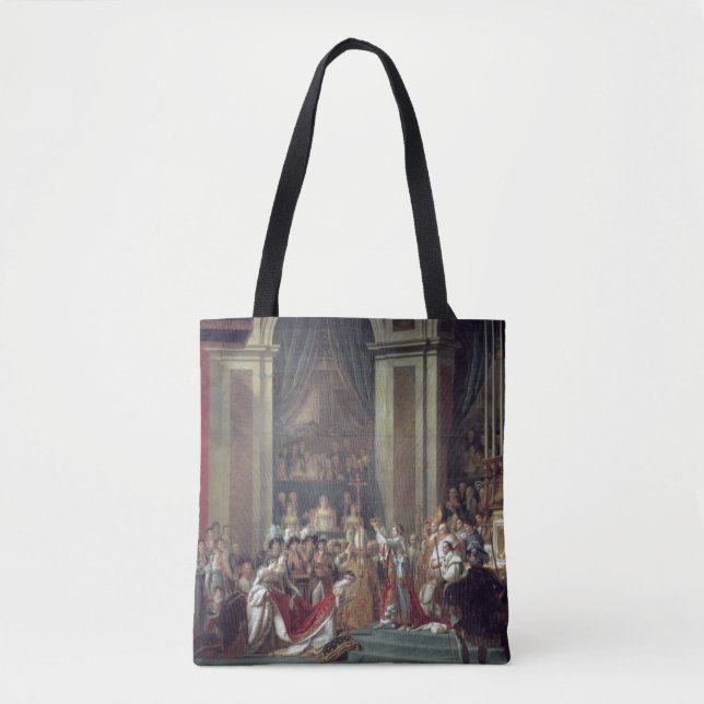 The Consecration of the Emperor Napoleon Tote Bag (Front)