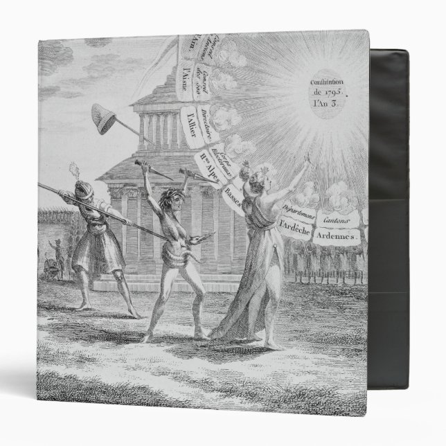 The Conspiracy of Babeuf, Year 4 3 Ring Binder (Front/Inside)