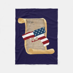The Constitution Fleece Blanket