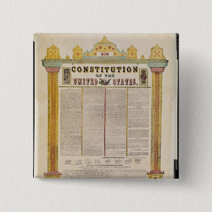 The Constitution of the United States of America Button