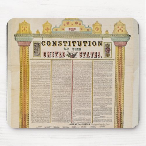 The Constitution of the United States of America Mouse Pad