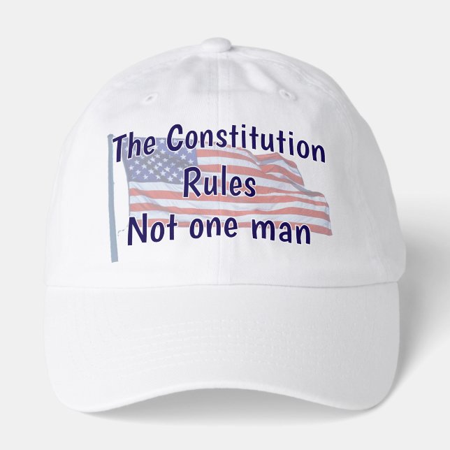 The Constitution Rules Hat (Front)
