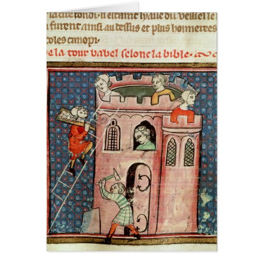 The Construction of the Tower of Babel Cards (Front)