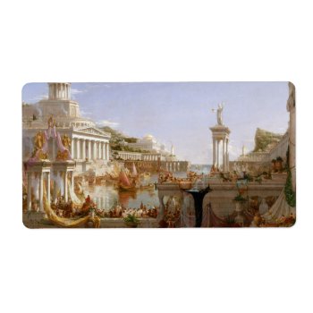 The Consummation Of Empire By Thomas Cole (1836) Label by TheArts at Zazzle