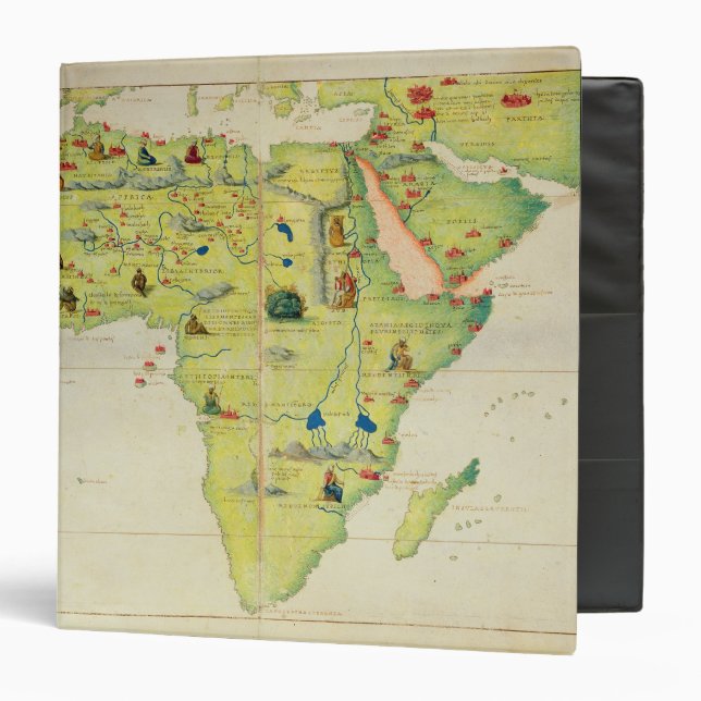 The Continent of Africa 3 Ring Binder (Front/Inside)
