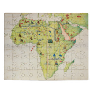 The Continent of Africa Jigsaw Puzzle