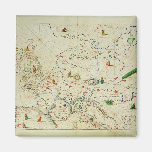 The Continent of Europe Magnet (Front)