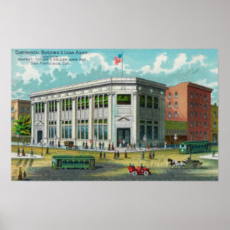 The Continental Bldg and Loan Assn. Poster