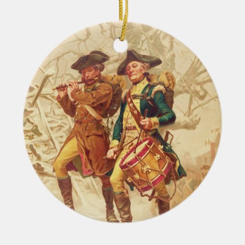 The Continentals by Frank Blackwell Mayer 1875 Ceramic Ornament
