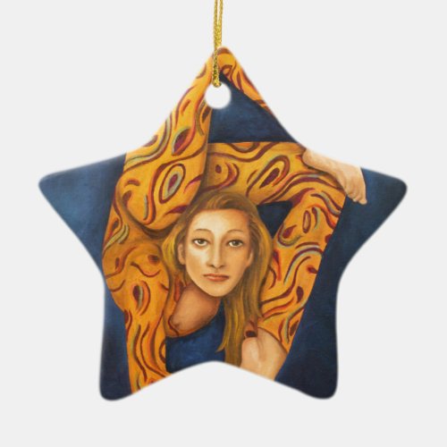 The Contortionist 2 Ceramic Ornament