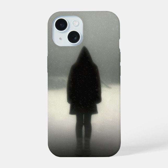 The Contour of Silence iPhone 15 Case (Back)