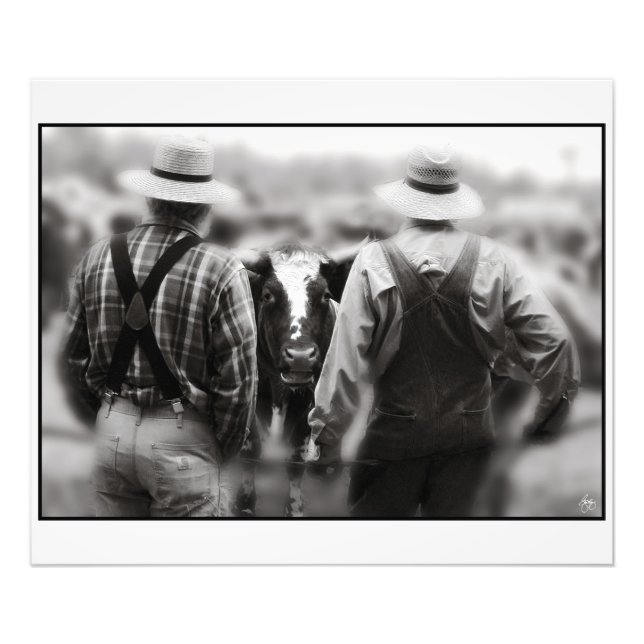 The Conversation - Digitally initialed Open Editio Photo Print (Front)