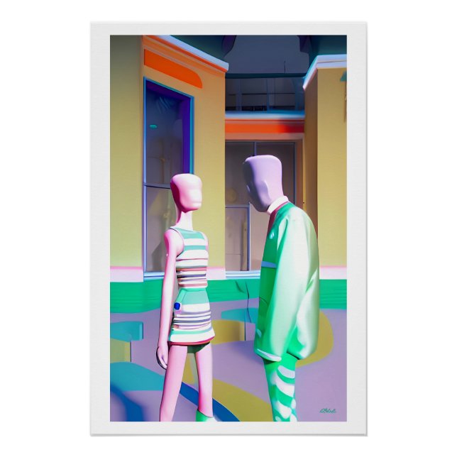 The Conversation - Ken Gage Art Poster (Front)