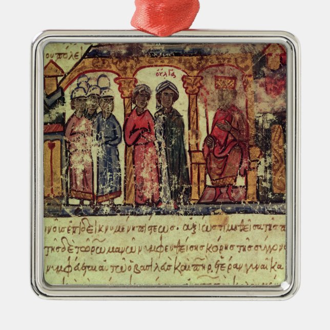 The Conversion   of Olga Metal Ornament (Front)