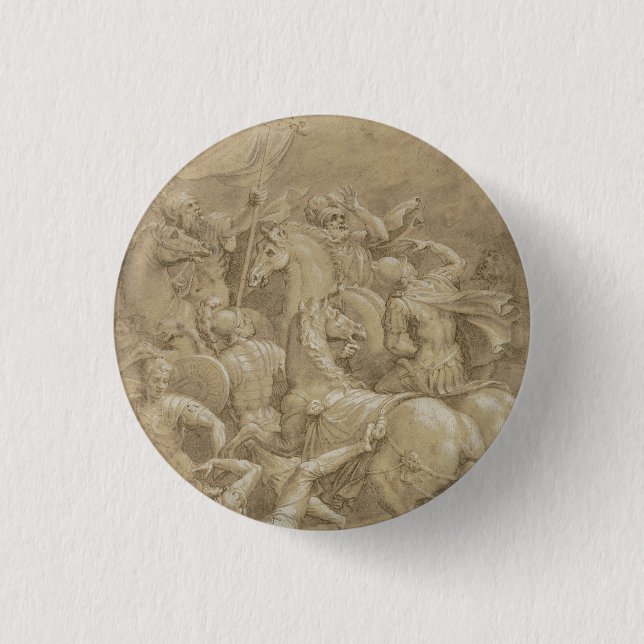 The Conversion of Saint Paul Button (Front)