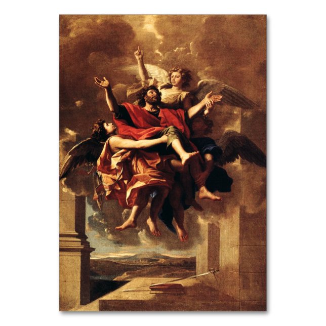 The Conversion of Saint Paul Table Number (Front)