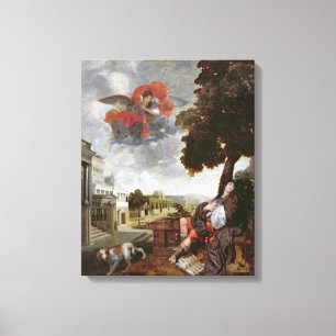 The Conversion of St. Augustine, c.1663 Canvas Print