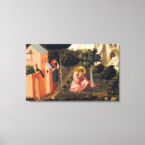 The Conversion of St Augustine Canvas Print