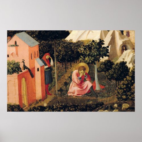 The Conversion of St Augustine Poster