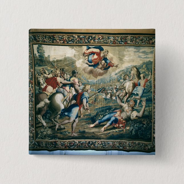 The Conversion of St. Paul Pinback Button (Front)