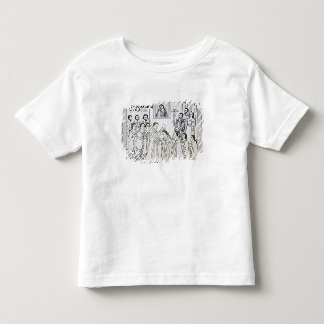 The Conversion of the Aztecs to Roman Toddler T-shirt (Front)