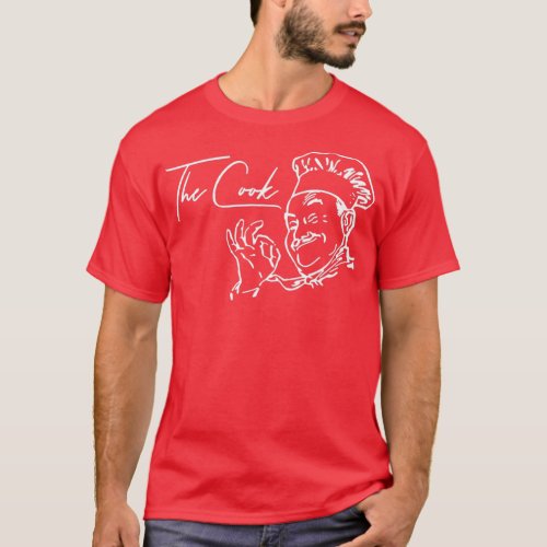 The Cook Funny Chef Kitchen Worker Cooking Restaur T_Shirt