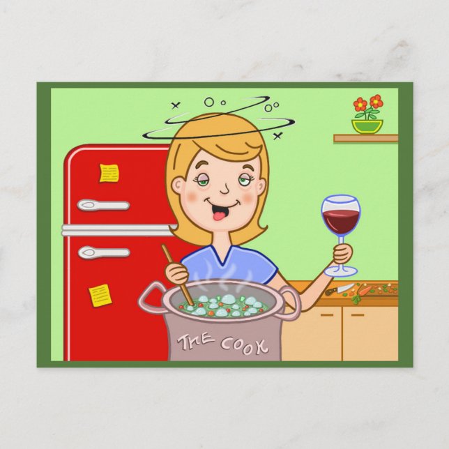 The Cook Postcard (Front)