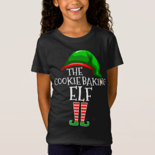 The Cookie Baking Elf Family Matching Christmas Gi T-Shirt