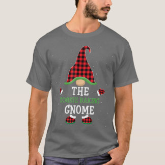 The Cookie Baking Gnome Group Matching Christmas P T-Shirt