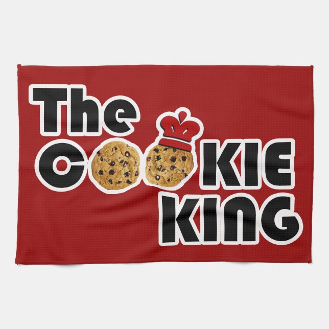 The Cookie King Kitchen Towel (Horizontal)