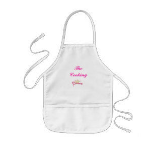 the cooking princess kids' apron