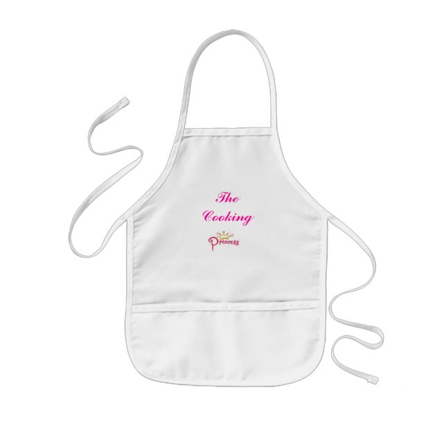 the cooking princess kids' apron (Front)