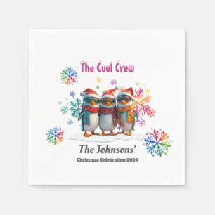 The Cool Crew Christmas Napkins