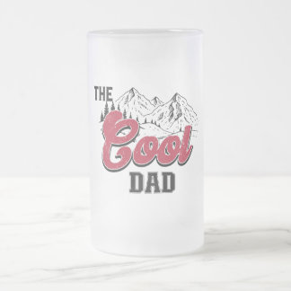 "The Cool Dad" Frosted Beer Mug