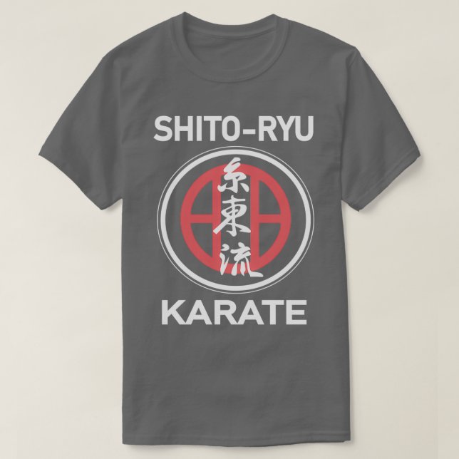 The Cool ShitoRyu Martial Arts T-Shirt (Design Front)