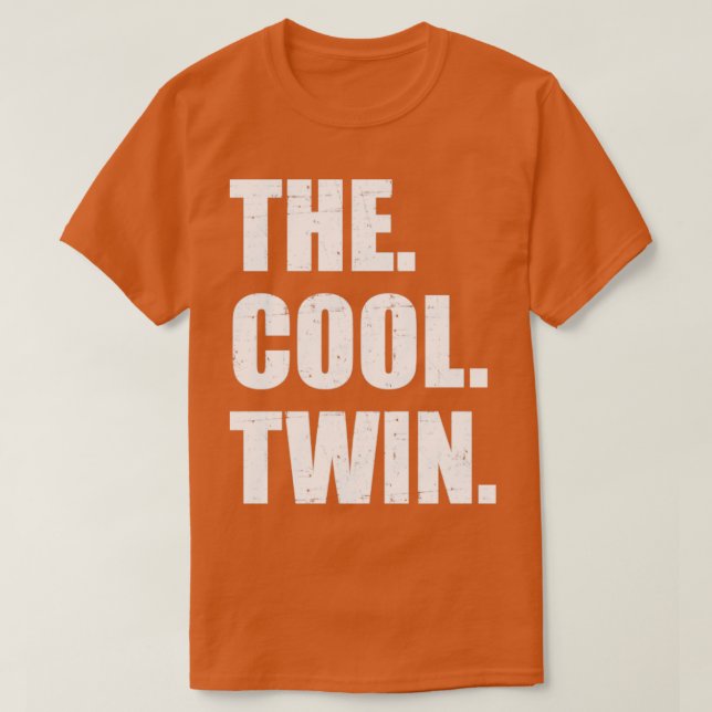 The cool twin T-Shirt (Design Front)