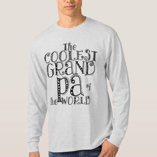 The Coolest Grandpa of The World Cute Shirt (Front)