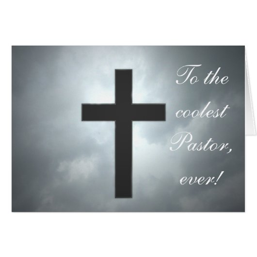 The coolest Pastor ever Cards (Front Horizontal)