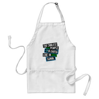 The Coolest People on Earth Live in Sunol Adult Apron