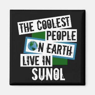 The Coolest People on Earth Live in Sunol Magnet