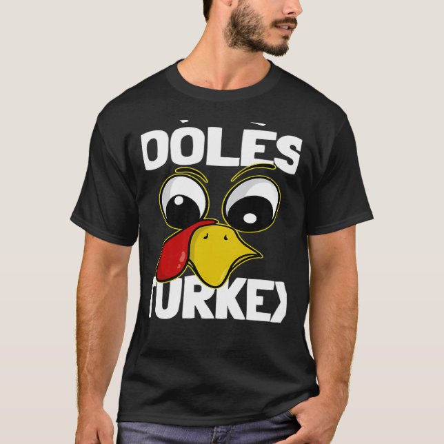 The Coolest Turkey Family Group Matching Thanksgiv T-Shirt (Front)