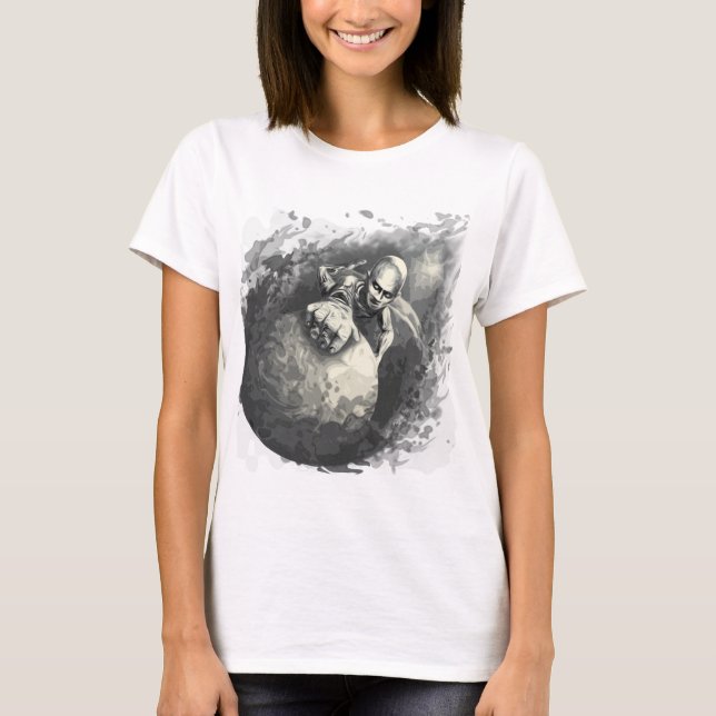 the Copper climber full size T-Shirt (Front)