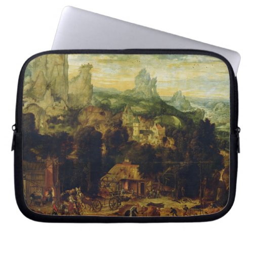 The Coppermine oil on panel Laptop Sleeve